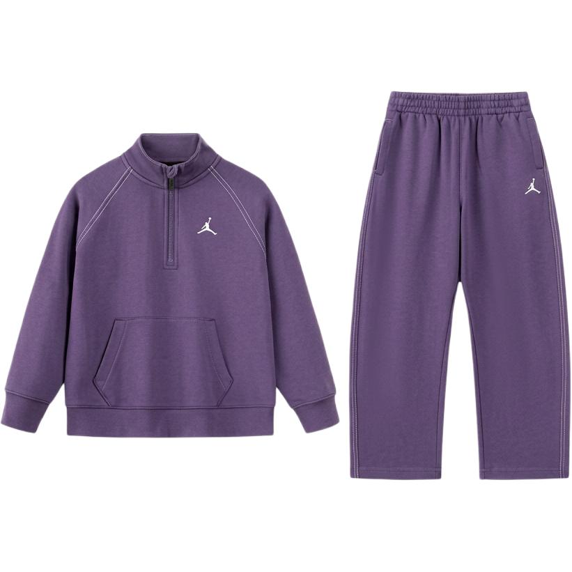 Kids' Jordan Kids Casual Sportswear Sets Stand Collar Moderate