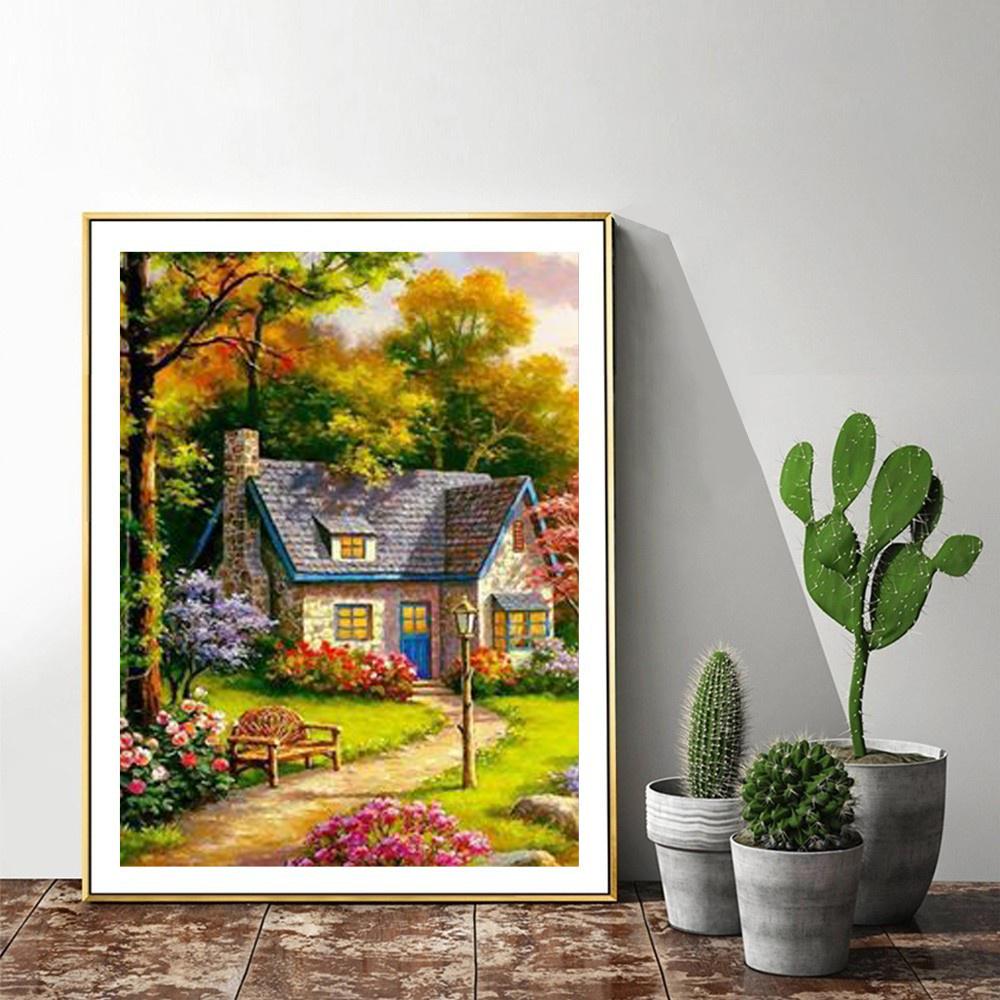 Diamant Painting Landscape 5D Diamond Painting Cross Stitch Diamond Dots Painting Mosaic
