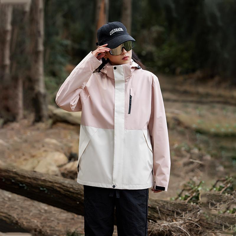 Jacket Men's Autumn New Mountain Jacket Men's and Women's Same Style Multi-Color Outdoor Windproof Mountaineering Couple Jacket Trendy