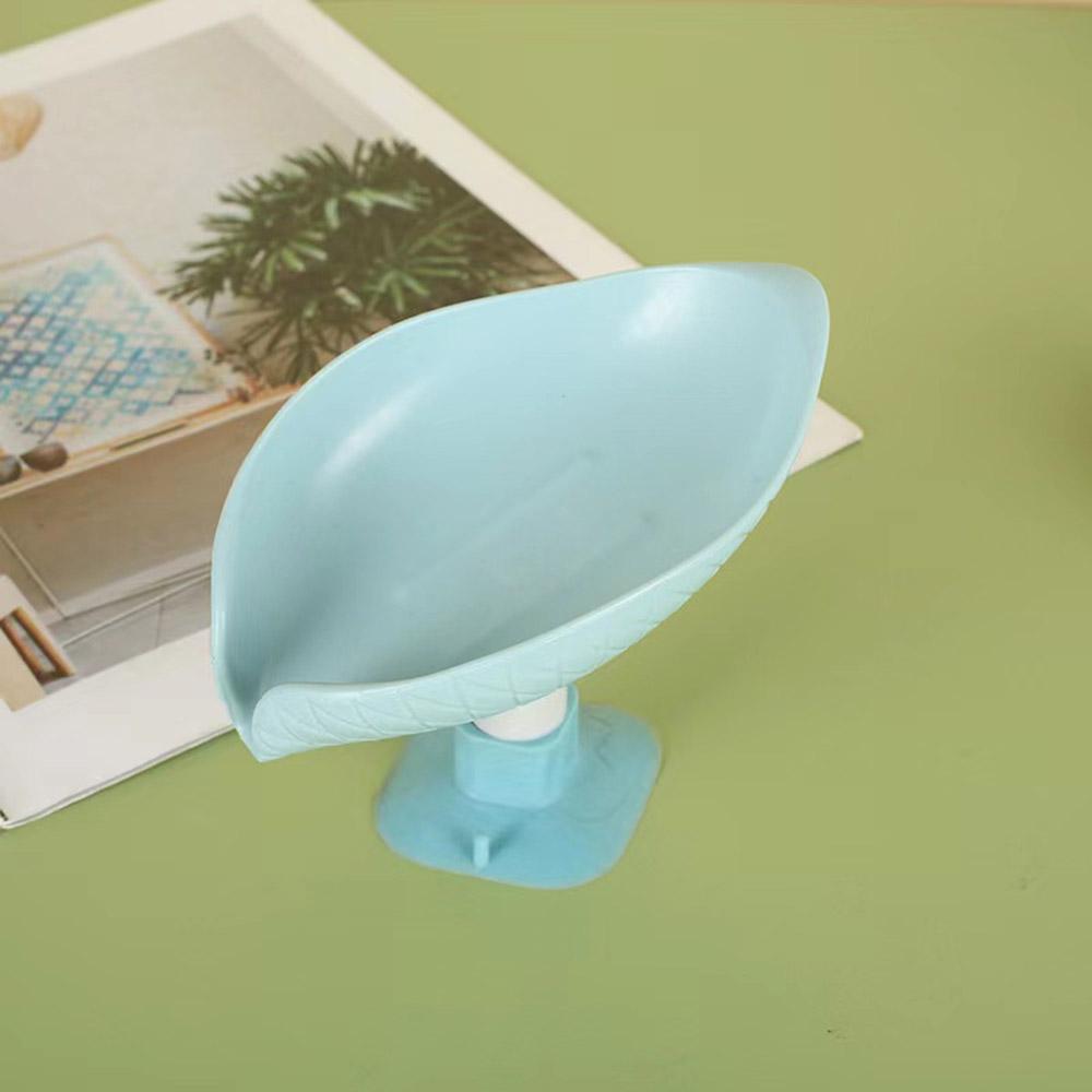 

Leaf-shaped soap box Drain soap box Bathroom shower soap box Sponge soap holder Storage tray Bathroom supplies Bathroom tools