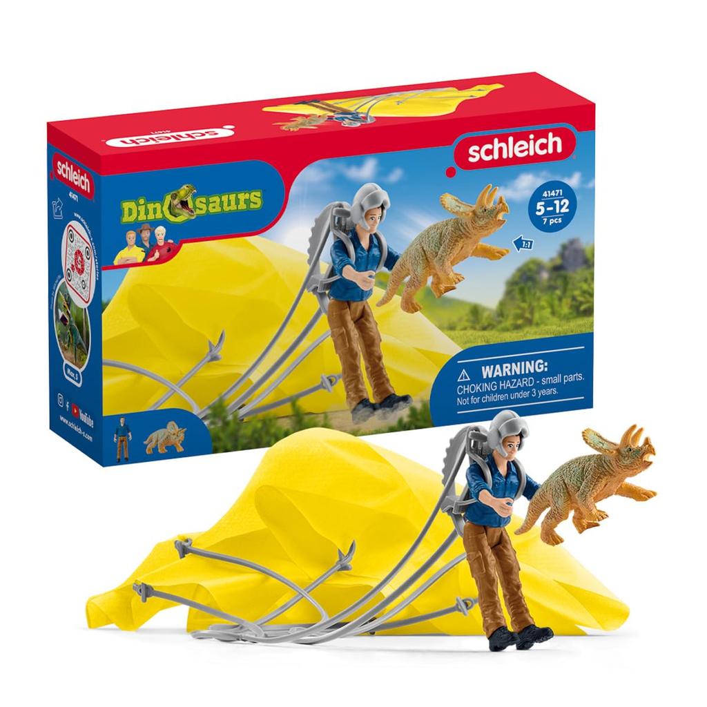 Schleich Dinosaur Dino Fallskjermredning 41471