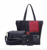 Fashion Women Splicing Color Shoulder Bag Pu Leather Handbag Holder Messenger Bag 4cs With Premium Quality Materials And Timeless Design