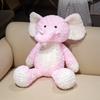 Plush Elephant Toy With Short Pile Fabric For Kids And Adults