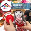 JOINPAYA Mini Hats, Set of 12, Mini Gentleman's Hats, Doll Accessories, Craft Decorations, Props, Dollhouse Ornaments, Approx. 1.7 x 1.7 x 0.6 inches