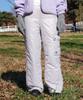 NOMINICAL Puffy Lightweight Snow Padded Cargo Jogger Pants (Light Grey)