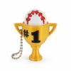 Trofeo Sportivo a Sfera Stampato in 3D Giocattolo Antistress Portachiavi Clicker Ciondolo Ecologico in PLA