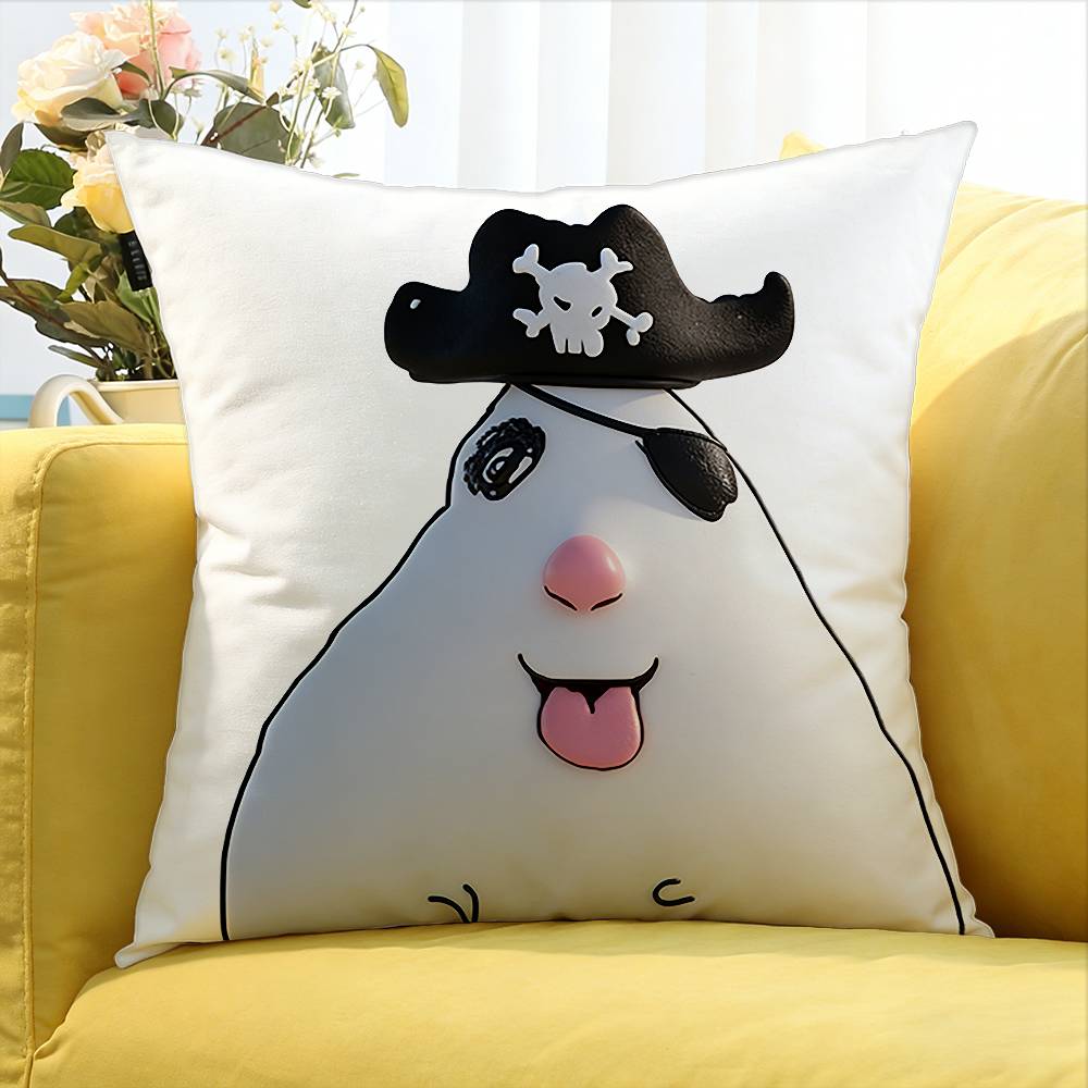 

Hamster Caveman World Various Sizes Square Pillow Case For Car Home Bedchamber Decor 30X30cm