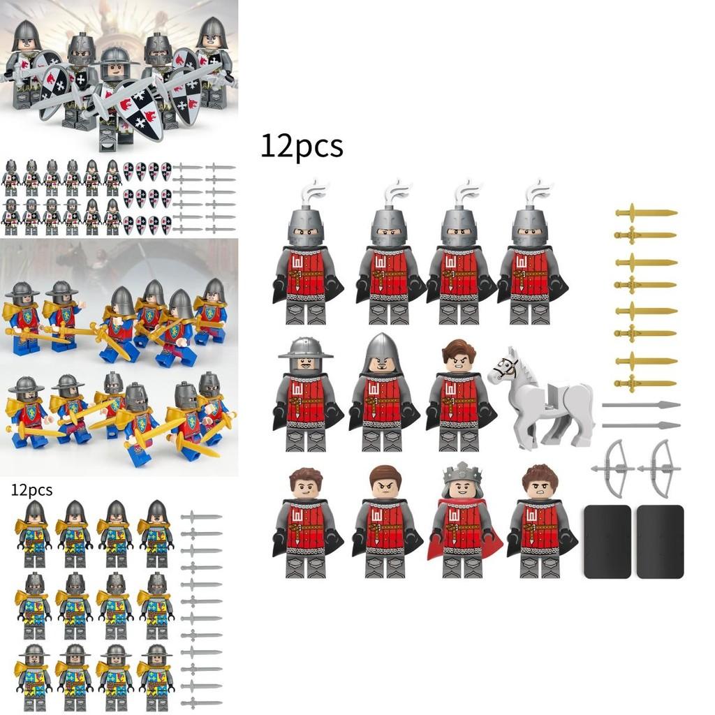 99 Piece Medieval Knight Castle Building Blocks Set For Creative Military Playtime