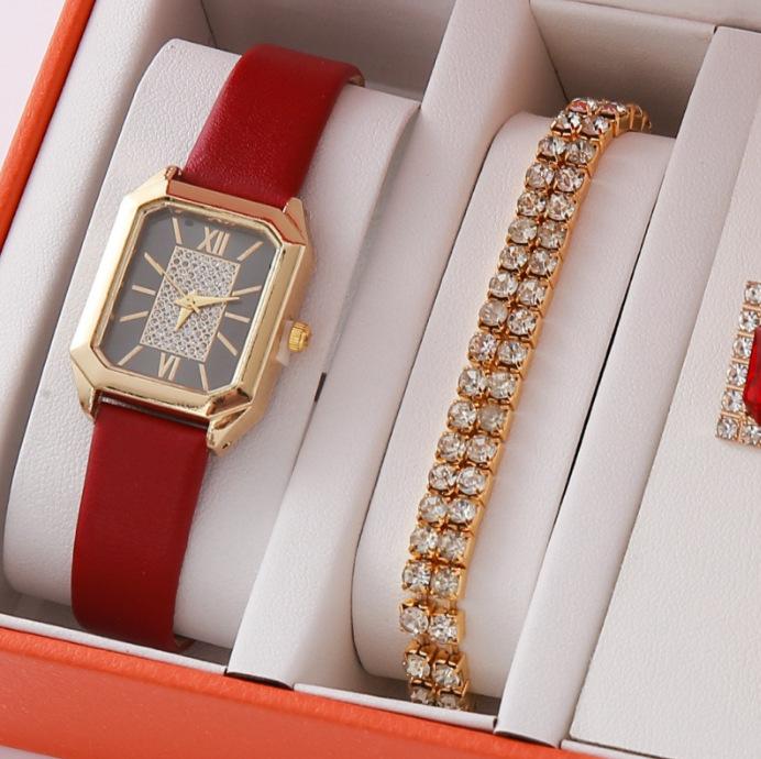 New Square Retro Women S Watch Gypsy Star Steel Belt Women S Watch Watch Bulk price