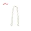 Car Rear Seat Hook White Pearl Hanger Car Hook Half Open Design Auto Hook Stainless Steel Car Seat Headrest Hooks Car Accessorie