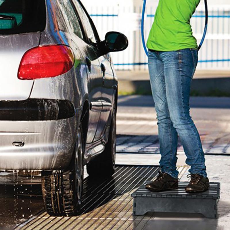 Auto-Reinigungs-Hocker Tragbarer Klapp-Tritt Hocker Rutschfester Mobilitäts-Tritt Hocker Für Bett, Treppenhaus, Camping