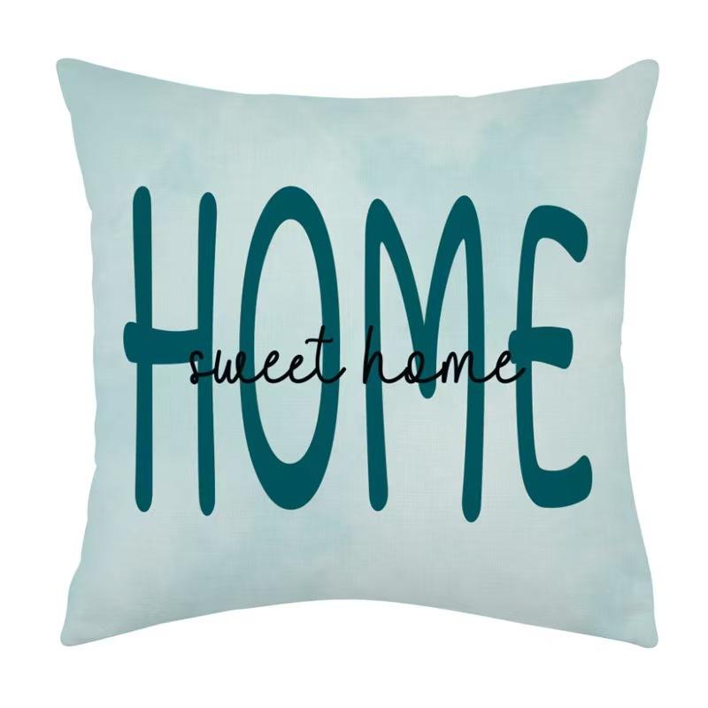 New Tropical Plant Leaves Rainforest Chrysanthemum Linen Living Room Sofa Home Cushion Pillow Case