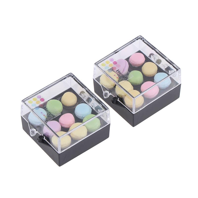 1Set 1:12 Dollhouse Miniature Macaroon Food Dessert Tea Snack Kitchen Decor Toy