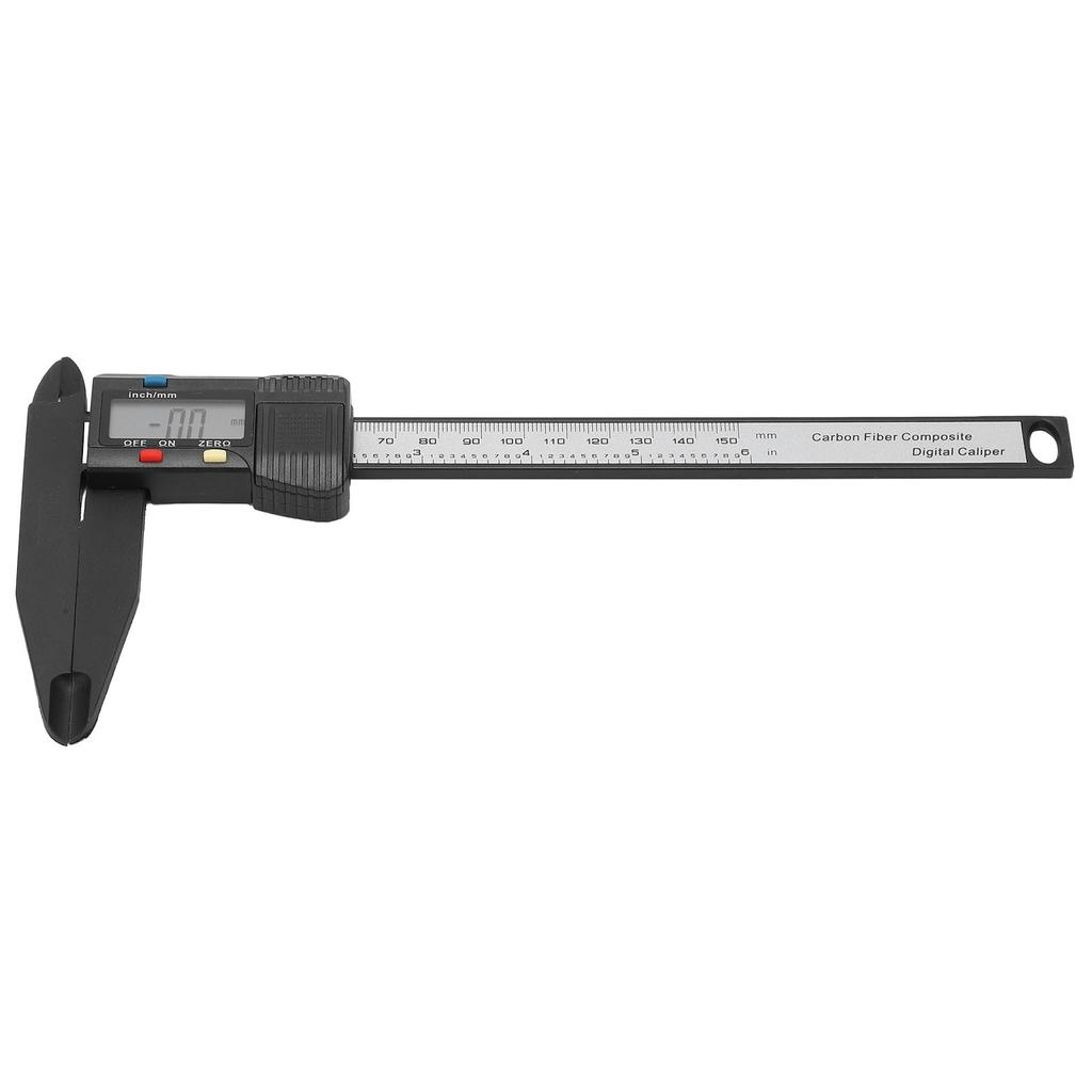 150mm Digital Caliper Large LCD Screen Measuring Caliper Ruler with Metric Inch Conversion Key
