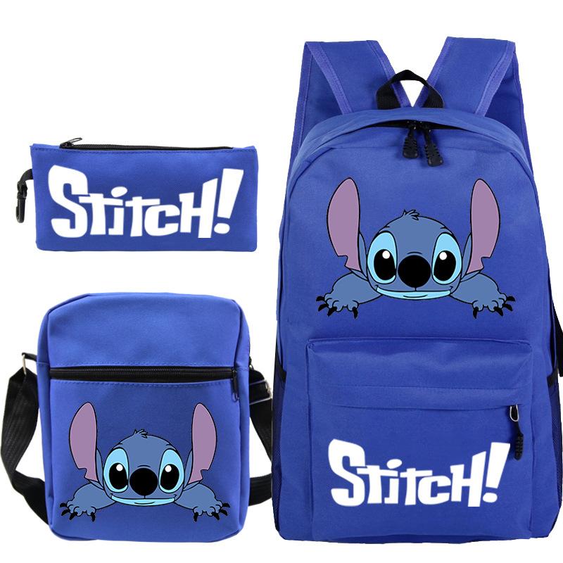 Children'S Backpack Cartoon Printed Schoolbag Shoulder Bag Pencil Case Set