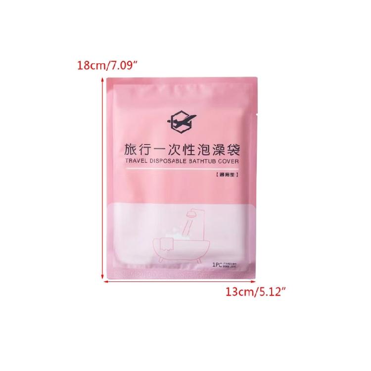 Bath Bucket Film Bag Thickened Plastic Bath Bags DisposableMaintain Cleanliness