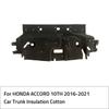Car Trunk Insulation Cotton Soundproof Carpet Sticky Pad Car-styling For HONDA ACCORD 10TH 2016-2021