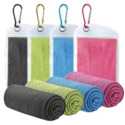 Summer Cold Feeling Sports Towel Absorbent Running Gym Sweat Towel