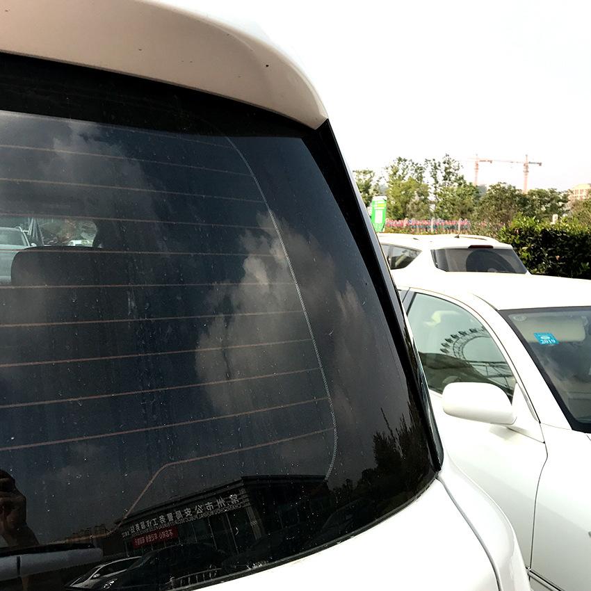 Aripa spoiler lateral lunetă pentru Nissan Patrol Y62 2010- ABS, negru lucios, capac portiere din spate, Splitter, spoiler lateral