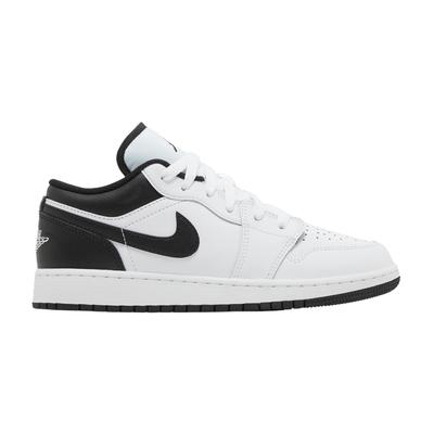 Kids' Sneakers Jordan 1 Low White Black (GS) White/Black-White