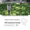96 LED Solar Flame Torch: Outdoor Wall, Lawn, and Courtyard Atmosphere Lamp