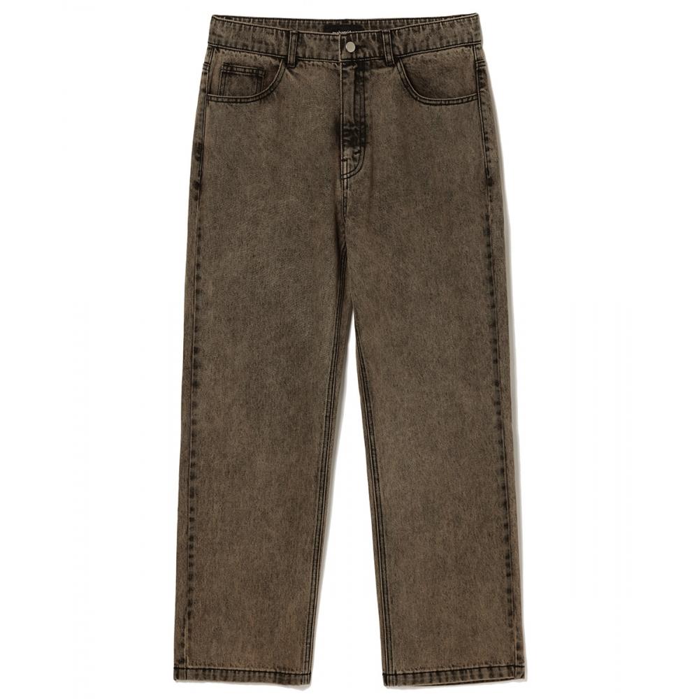 

MAHAGRID OVERDYED ACID DENIM PANT BROWNMG2CFMD113A