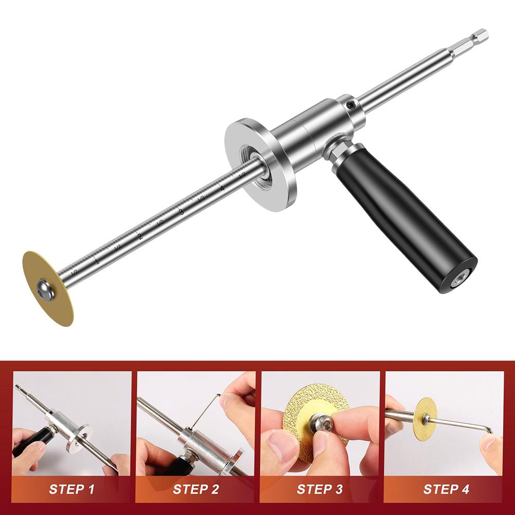 Inside PVC Pipe Cutter Internal Plastic Pipe Cutter Stainless Steel Plumbing Internal Cutter for Impact Drivers and Drills