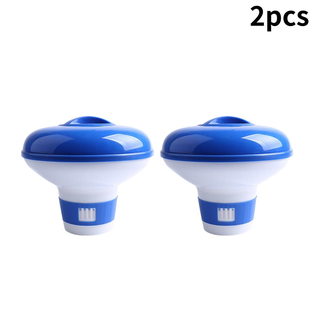 Swimming Pool Floating Chlorine And Bromine Tabs Dispenser for Indoor Outdoor Swimming Pools Pill Float Cup Pool Accessories