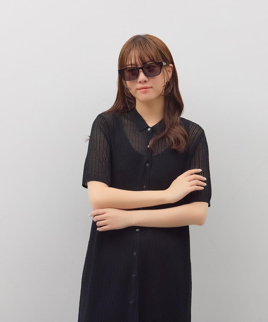 [Zoff] SUNCUTGlassesUV100%CUT Wellington-style Sunglasses  Colored Lenses, Stylish, UV Protection, Men's, Women's, Unisex [ZN241G1714E2 ZN241G17-14E2