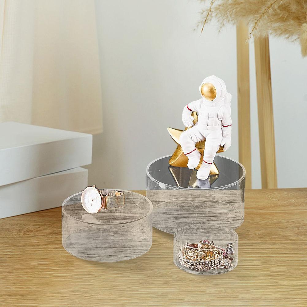 Set Of 6 Risers Acrylic Risers Transparent Acrylic 3 Sizes Included Versatile Display Options Storage Organizer China Mainland