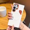 Samsung S26 Ultra Magnetic Leather Color Block Phone Case - Luxury Leather Texture Protective Cover
