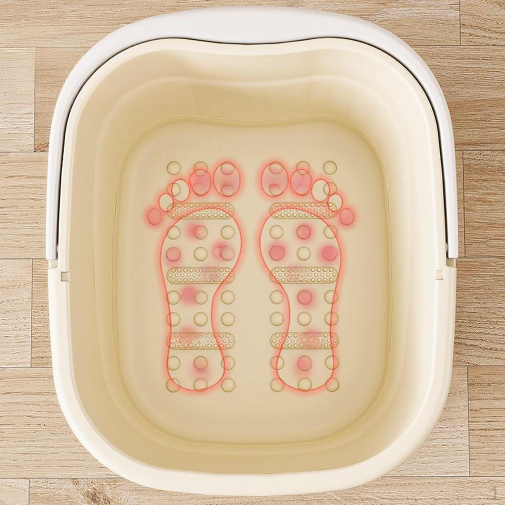 2 Pieces Foot Soaking Tub Bathing Bucket Lightweight Feet Washing Basin Foots SPA Soak for