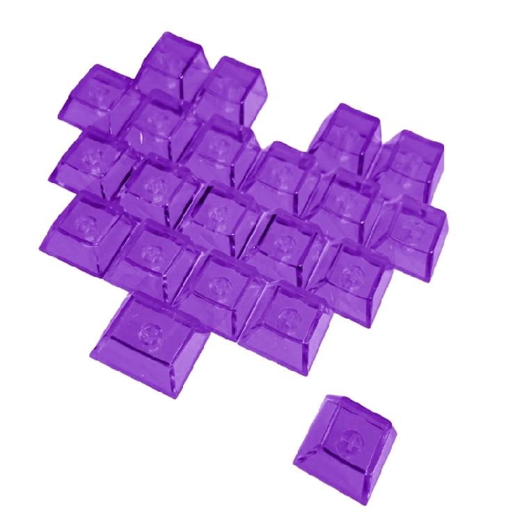 PC Herz Keycaps 21 Tasten OEM Höhe Rutschfest Mechanisches Upgrade