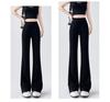 Women's Micro-Flare Ice Silk Bell Bottom Pants - 2026 Spring/Summer