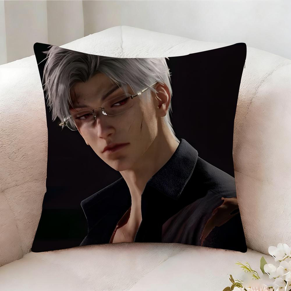 Love And D-Deepspace Anime Pillow Case Pillowcase, Double-Sided Printed, Sofa Cushion, Bedroom Headboard Pillow