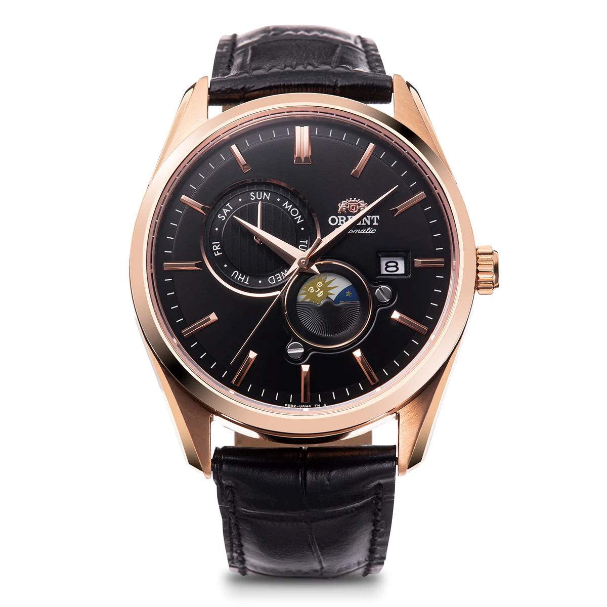 Мужские автоматические часы ORIENT Contemporary Sun & Moon RA-AK0309B