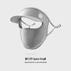 Sunscreen Women's Ice Silk Face Mask with Visor - UV Protection & Breathable Thin Fabric