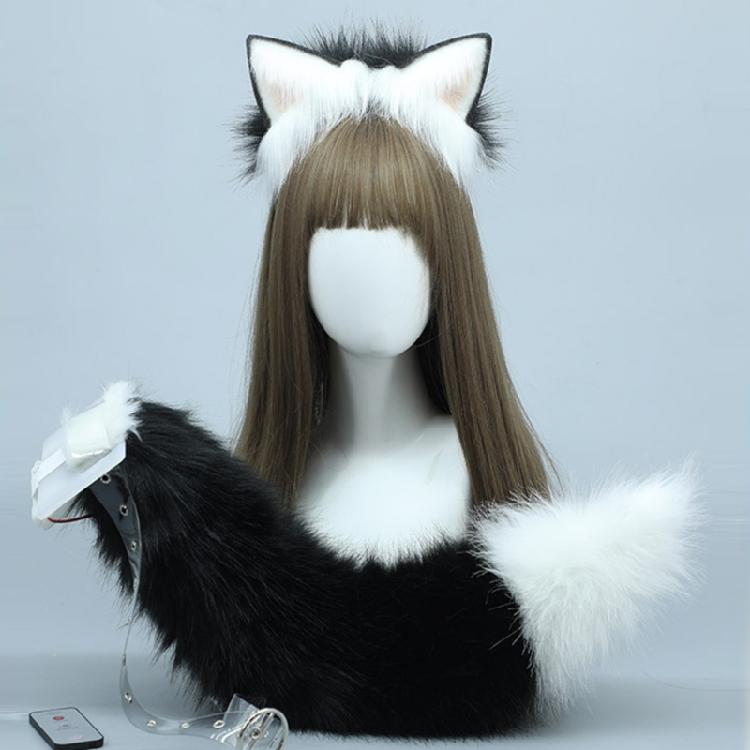 Artificial Animal Tail Headbands Costume Plushes Faux Furs Tail Dress Up Tail