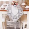 European Embroidery Hollow Table Flag Pastoral Embroidery Fabric Spring Flower Tv Cabinet Coffee Table Tablecloth