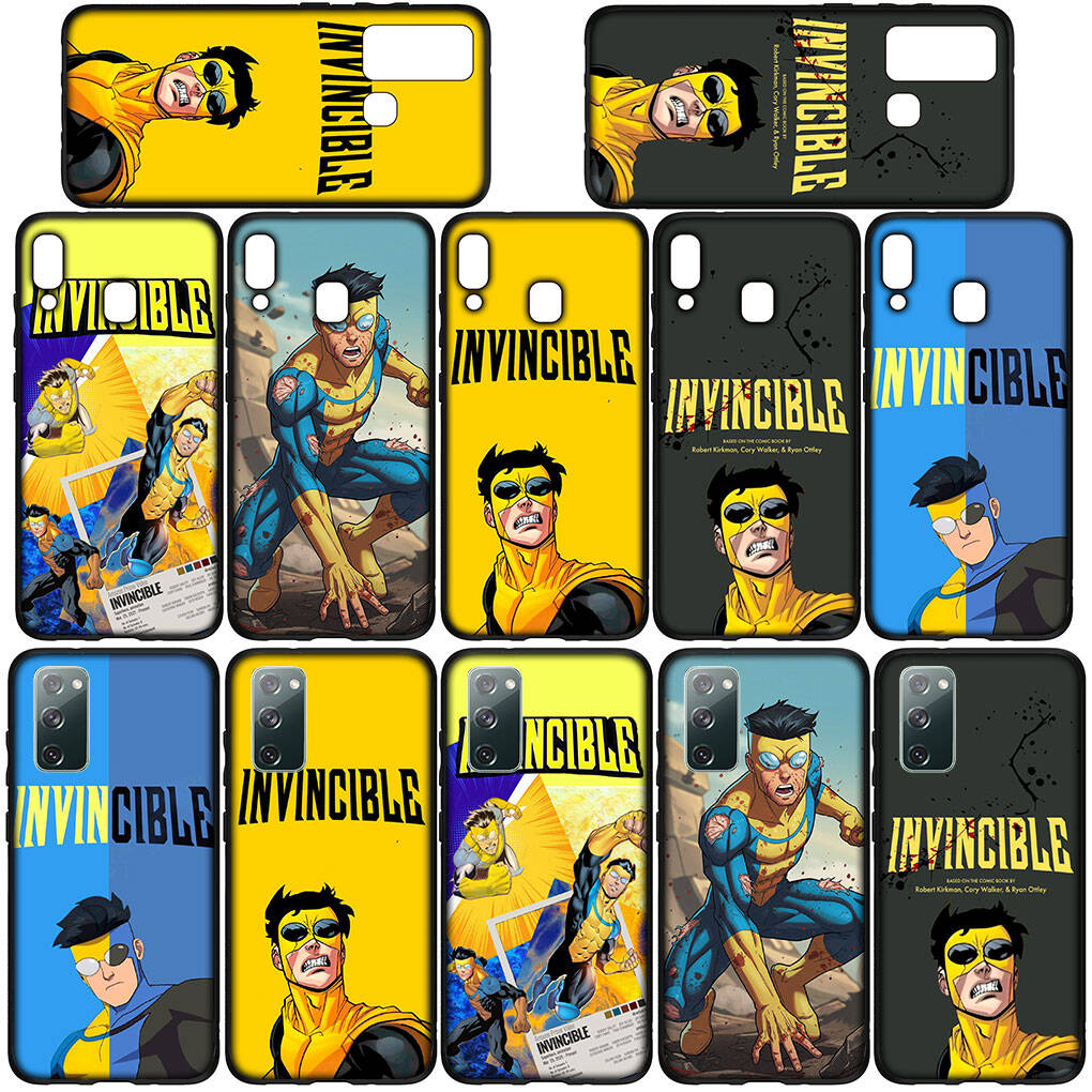 Phone Case for iPhone 17 16 15 Plus Huawei P30 P20 Lite Redmi Note 14 12 11 13 Pro Max OPPO A60 A80 A40 A18 A38 A54 Comics I-Invincibles Collage Cover
