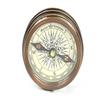 5.08 cm Compass Replica Brass Pocket Transit Compass Robert Frost Poem Gifting