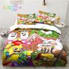My Singing Monsters Videospiel Zeichentrick Bettwäsche Set Einzelbett Twin Full Queen King Size Bettwäsche Set Erwachsener Kind Schlafzimmer Bettwäsche Geschenk