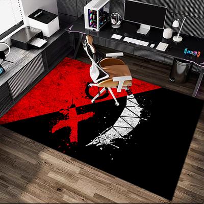[Demon Printed Carpet] Durable Home and Office Area Rug, Kitchen Farmhouse Decorative Floor Mat