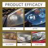 Auto Scheinwerfer Restaurierung Polieren Scheinwerfer Kratzerentferner Set Oxidationsreiniger Reparaturpaste für Scheinwerferbaugruppe 100ml