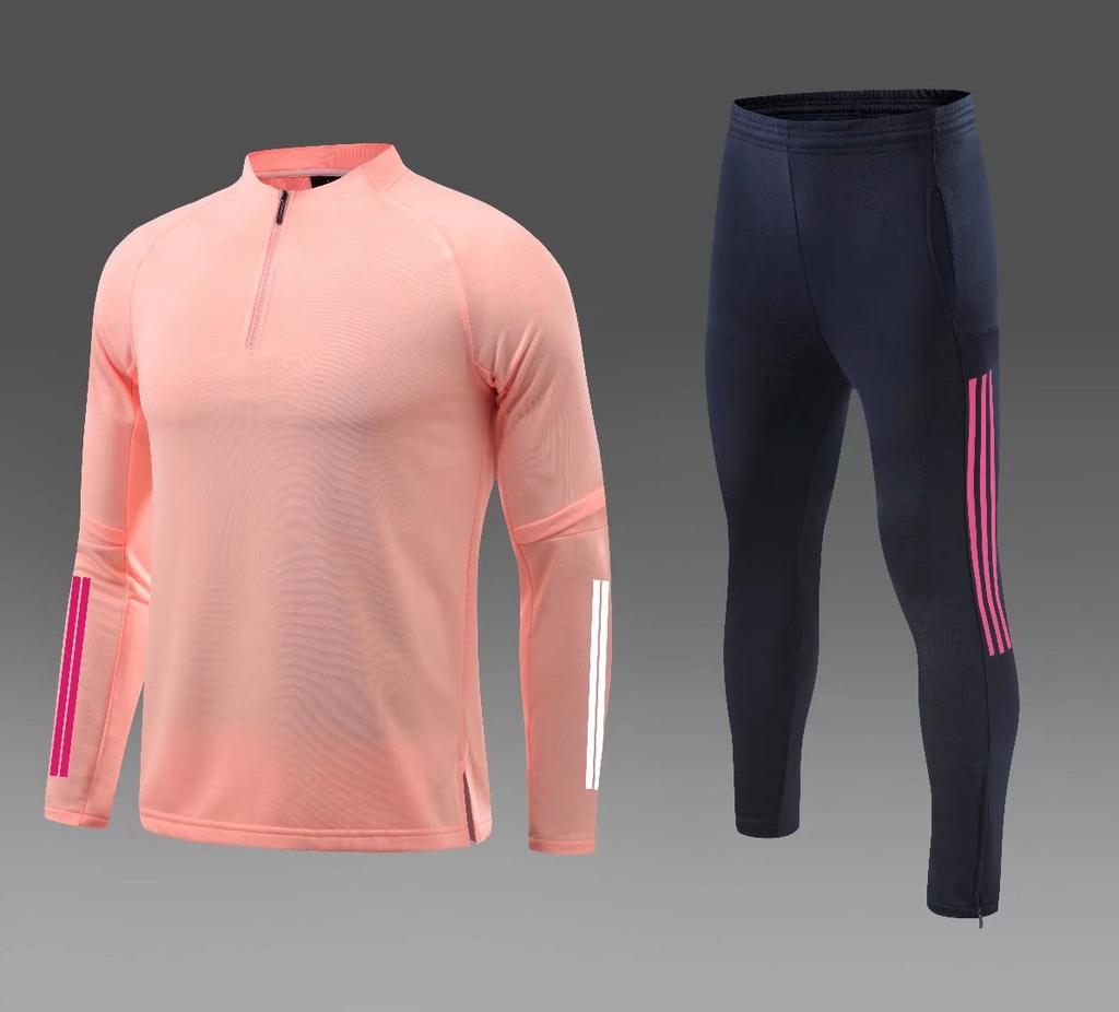Football Jersey Long Sleeve Autumn And Winter Unfleece Sweater Pullover Training Adult Suit Printing Casual Sports Jersey