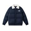 Retro Loose Warm Lamb Fur Collar Cotton Clothes Men's and Women's Casual Zipper Couple Trendy Brand Casual Jacket