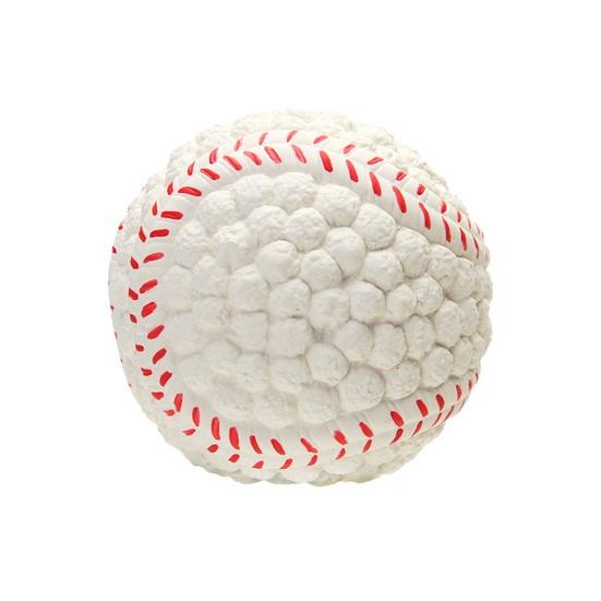 Hund Latex Ball Spielzeug Quietschspielzeug Fußball Tennis Interaktiver Kauspielzeug Welpen Zahnungsspielzeug für Aggressive