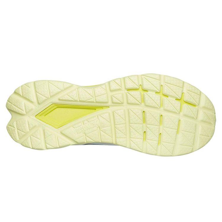 HOKA Mach 4 Blue Flower Citrus Men Sneakers White 1113528-BFCT