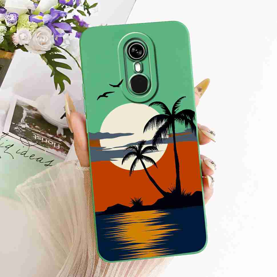 Luxury For Itel A33 5.0" Case Fashion Painted Flowers Silicone Back Cover Coque For ITEL A 33 a33 Full Protection Phone Shell
