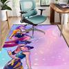 Girl group Pattern Rug, Indoor/Outdoor Mat, for Picnic, Gameroom, Bedroom, Office, Living Room, Home Decor Carpet, Birthday Gift